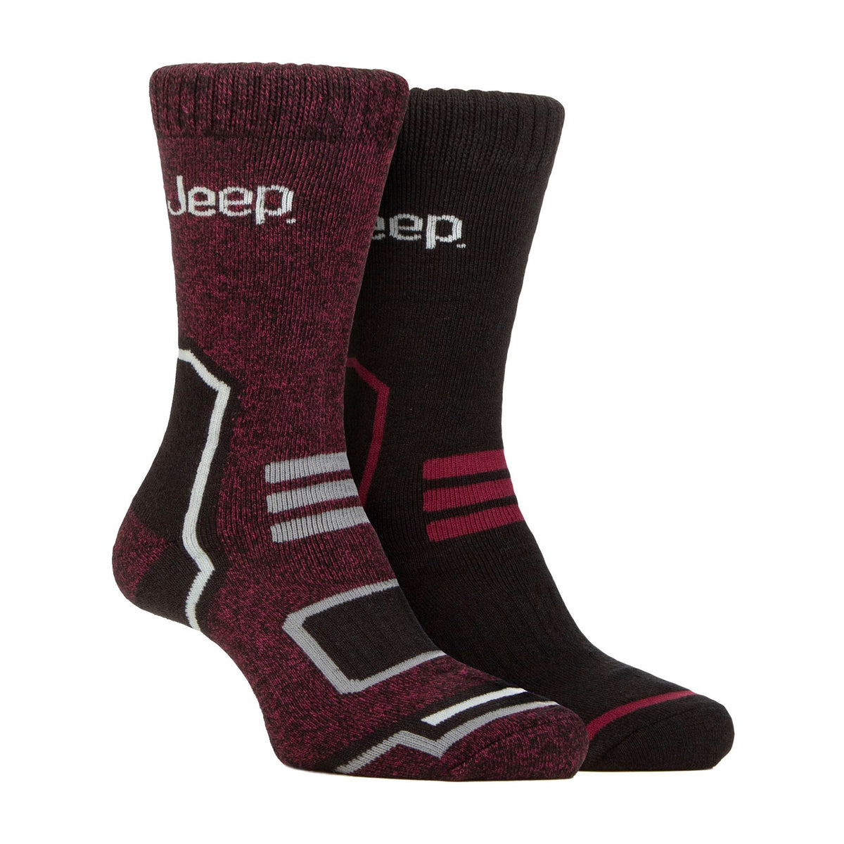Jeep Men’s 2 Pack Thermal Boot Socks