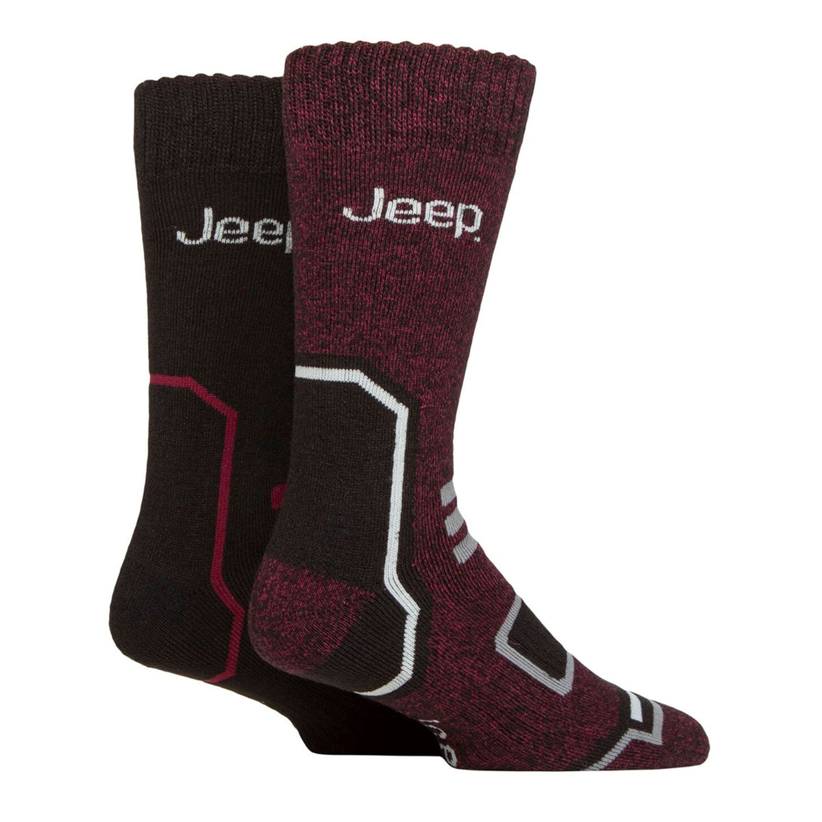 Jeep Men’s 2 Pack Thermal Boot Socks
