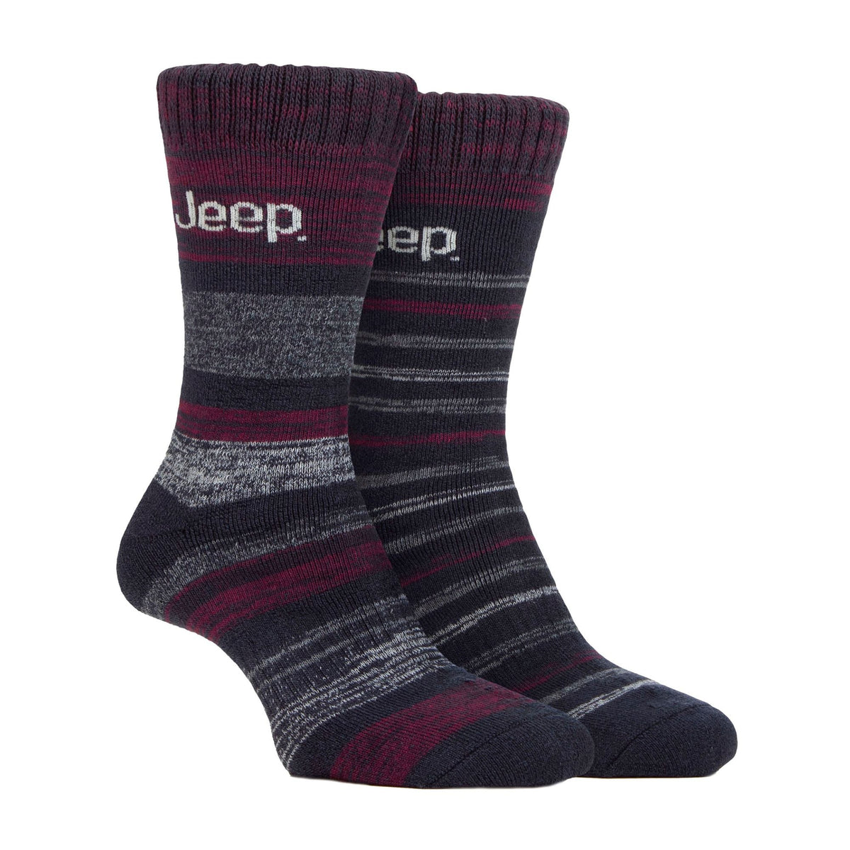 Jeep Men’s 2 Pack Thermal Boot Socks