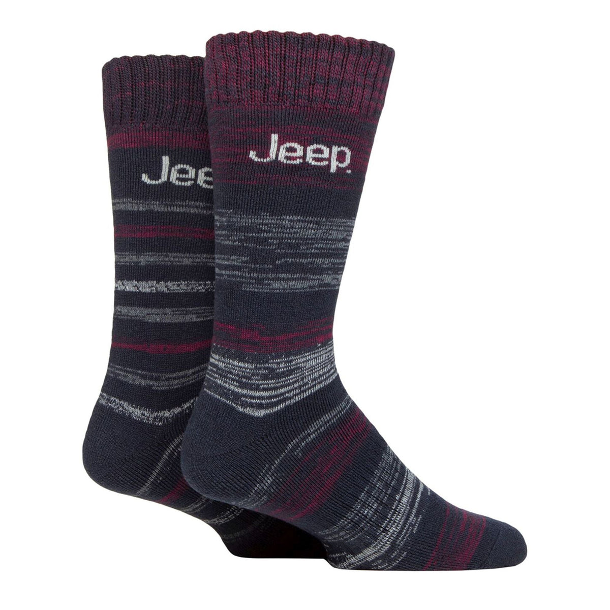 Jeep Men’s 2 Pack Thermal Boot Socks