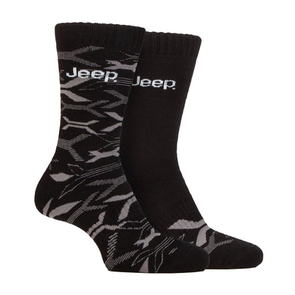 Breathable Cushioned Bamboo Work Boot Socks - Heavy Duty Knit Ribbed Socks