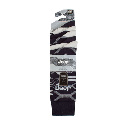 Breathable Men's Bamboo Socks: 5-Pack Everyday Leisure & Dress