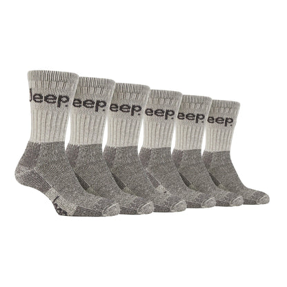 Mens Luxury Cushioned Cotton Hiking Socks (Multipack Options)