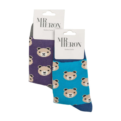 2 Pack Boys Animal Pattern Soft Breathable Bamboo Socks