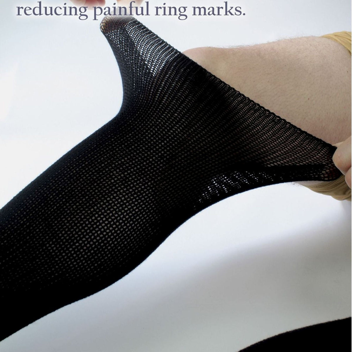 4 Pack Long Bamboo Diabetic Socks With Grips for Men and Women