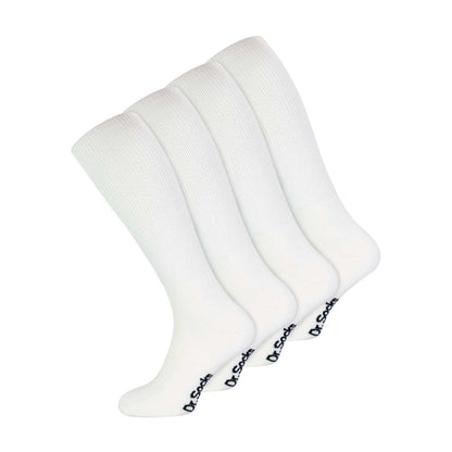 4 Pack Extra Wide Knee High Bamboo Diabetic Socks