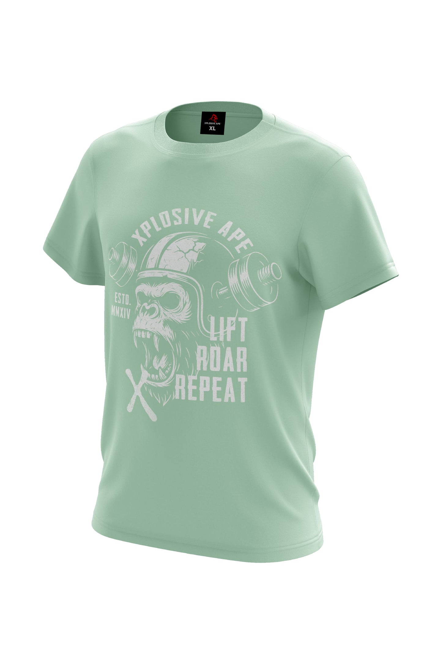 XAPE LLR Tee - Mint Green Xplosive Ape