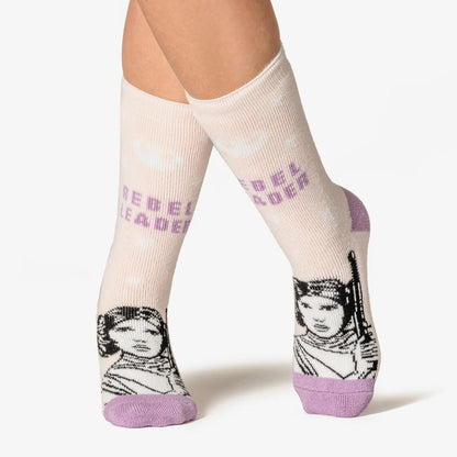 Ladies Princess Leia Novelty Lightweight Thermal Socks