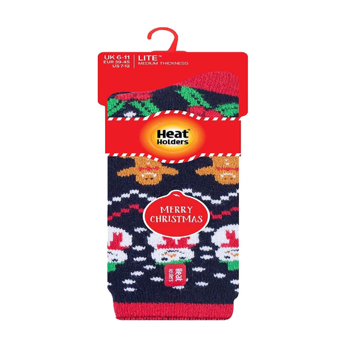 Mens & Ladies Novelty Christmas Lightweight Thermal Socks