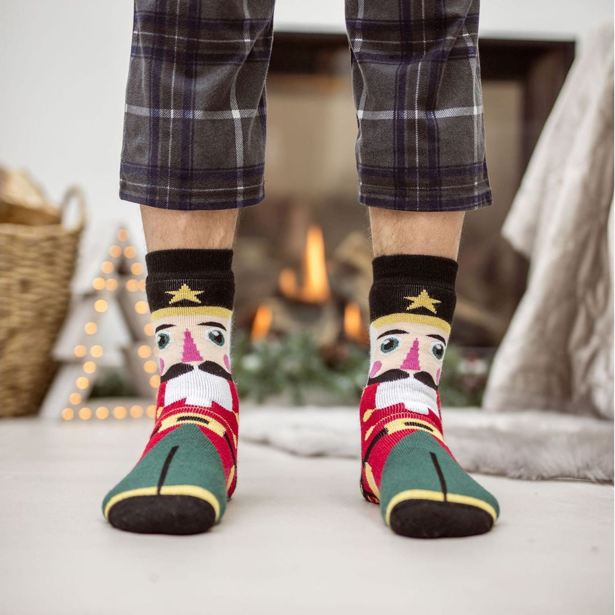 Mens & Ladies Novelty Christmas Lightweight Thermal Socks