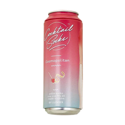 1 Pack Unisex Fancy Cocktail Socks in a Can