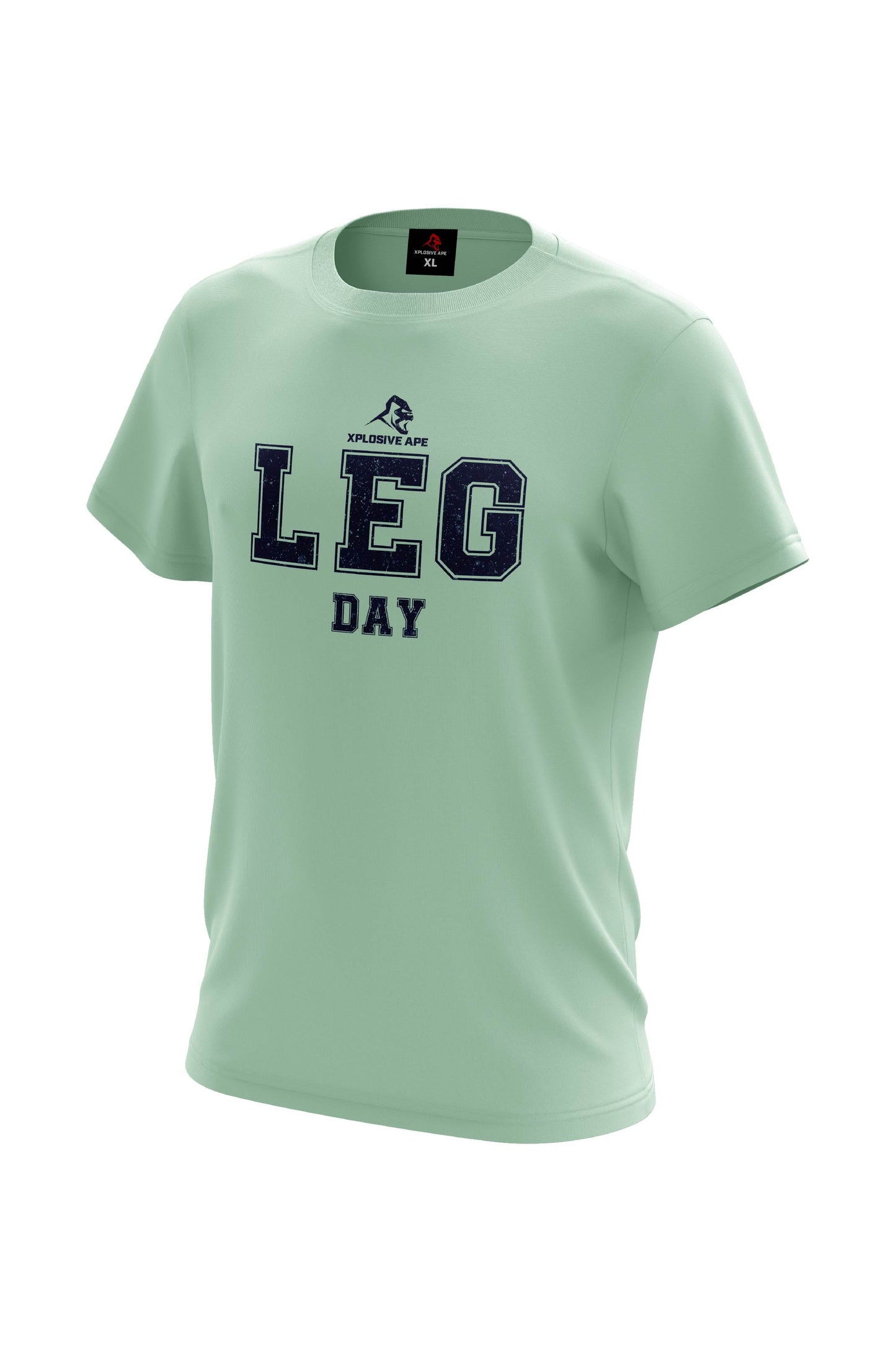 XAPE Leg Day V1 Tee - Mint Green Xplosive Ape