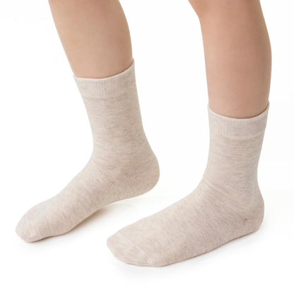 Childrens Organic Cotton Sensory Socks - Soft Seamless Socks for Sensitive Feet