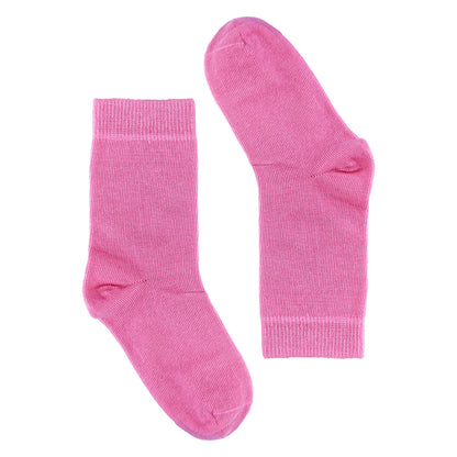 4 Pairs Childrens Organic Cotton Sensory Socks - Seamless Socks for Boys & Girls