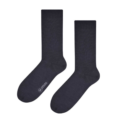3 Pack Mens Plain 100% Bamboo Socks (2 Sizes)