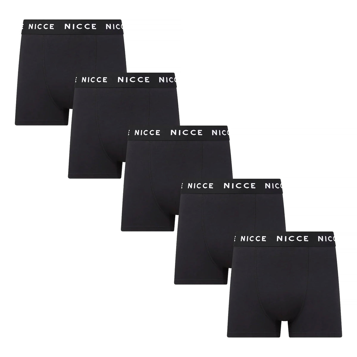 5 Pack Mens Boxers GALAN - Soft Breathable Cotton Everyday Underwear