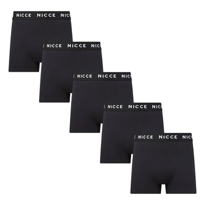 5 Pack Mens Boxers GALAN - Soft Breathable Cotton Everyday Underwear