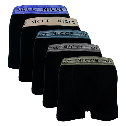 5 Pack Mens Boxers ADDRE - Soft Breathable Cotton Everyday Underwear