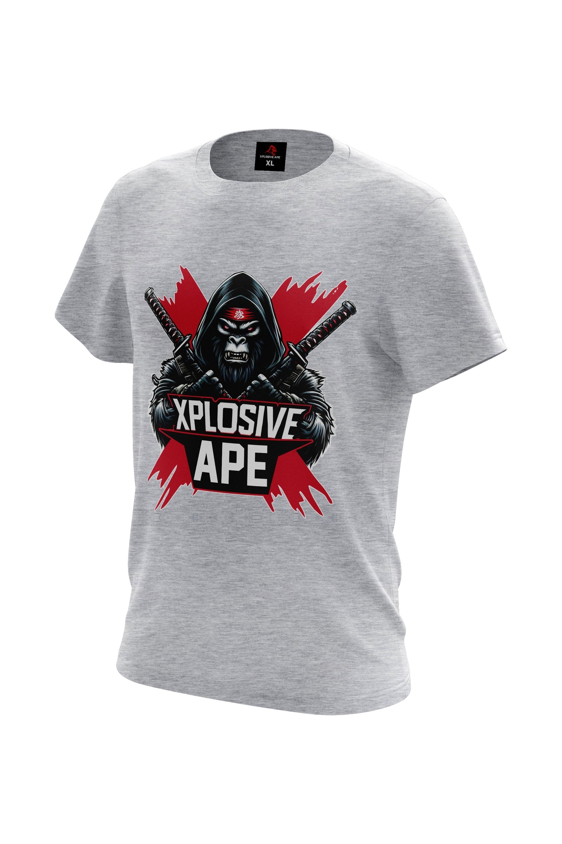 XAPE Ninja Tee - Sports Grey Xplosive Ape