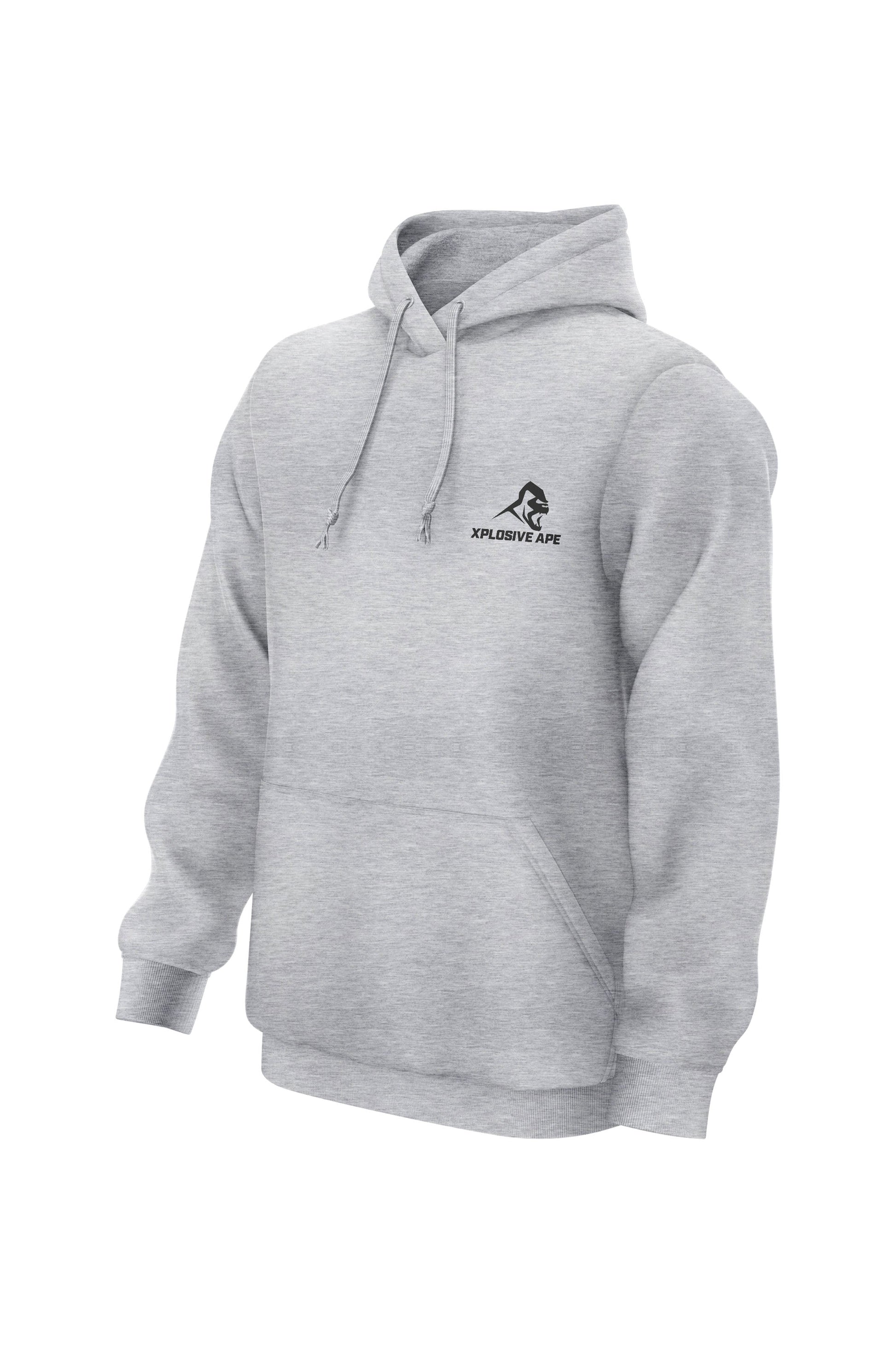 XAPE Old School Hoodie & Tee Combo - Sports Grey Xplosive Ape