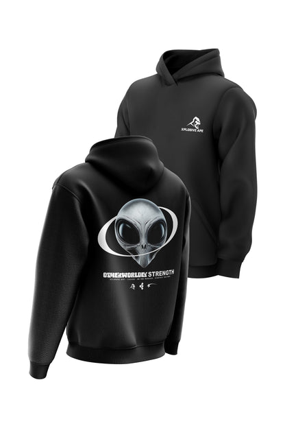 XAPE Otherworldly Strength Hoodie - Black Xplosive Ape
