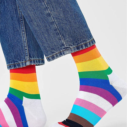 1 Pack Mens & Ladies Cotton LGBTQ+ Pride Design Socks