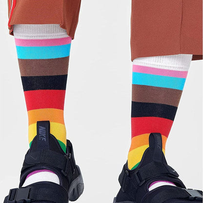 1 Pack Mens & Ladies Cotton LGBTQ+ Pride Design Socks