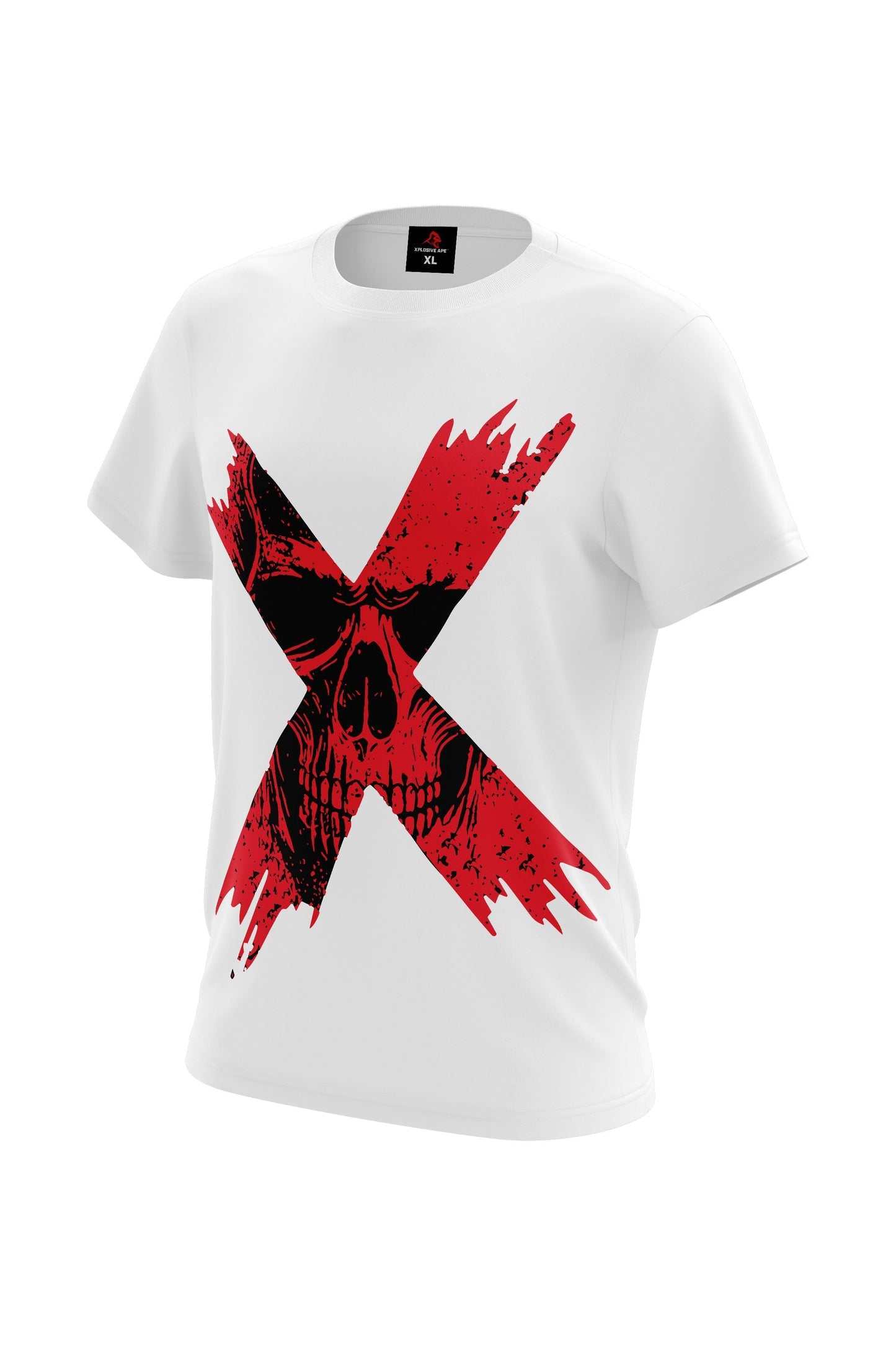 XAPE Perish Tee - White Xplosive Ape