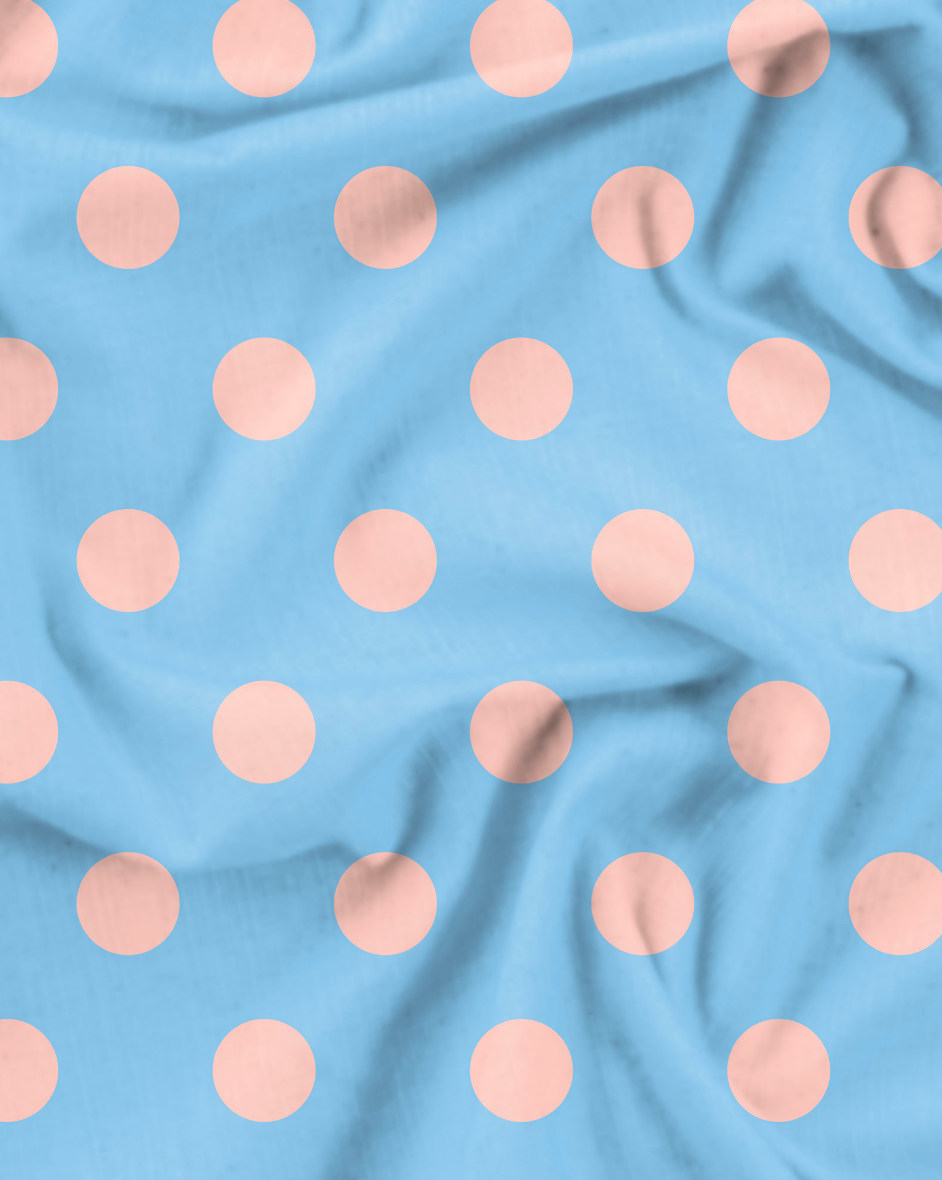 Mens Boxer Shorts - Pink Polka
