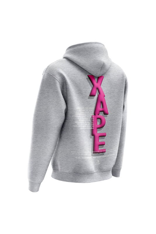XAPE Potential V2 Hoodie - Heather Grey Xplosive Ape
