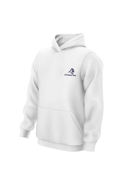 XAPE Powerhouse V3 Hoodie - White Xplosive Ape