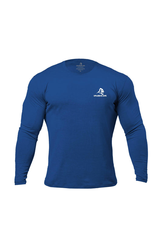 XAPE Prime Long Sleeve Tee - Royal Blue Xplosive Ape
