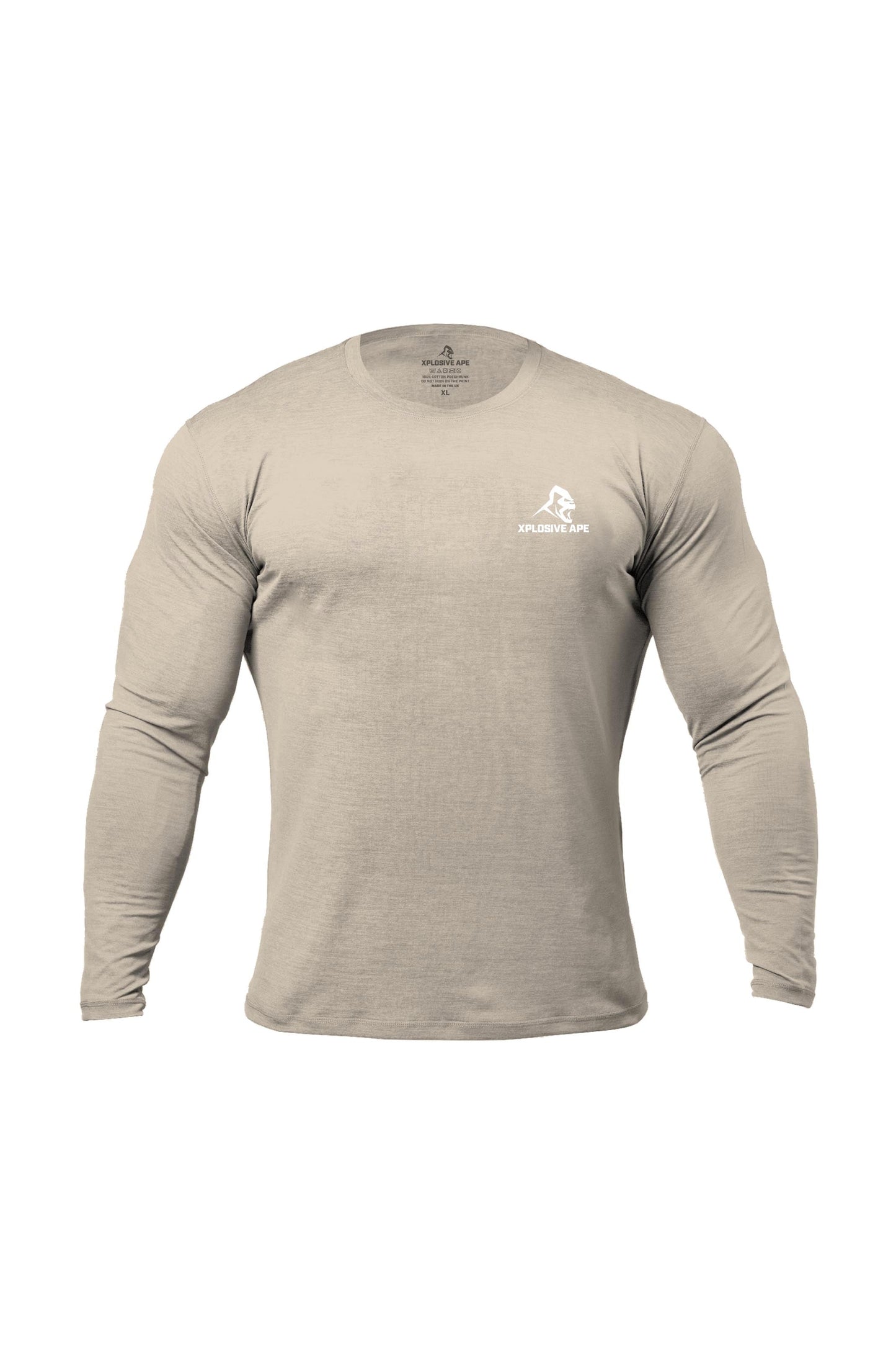XAPE Prime Long Sleeve Tee - Sand Xplosive Ape