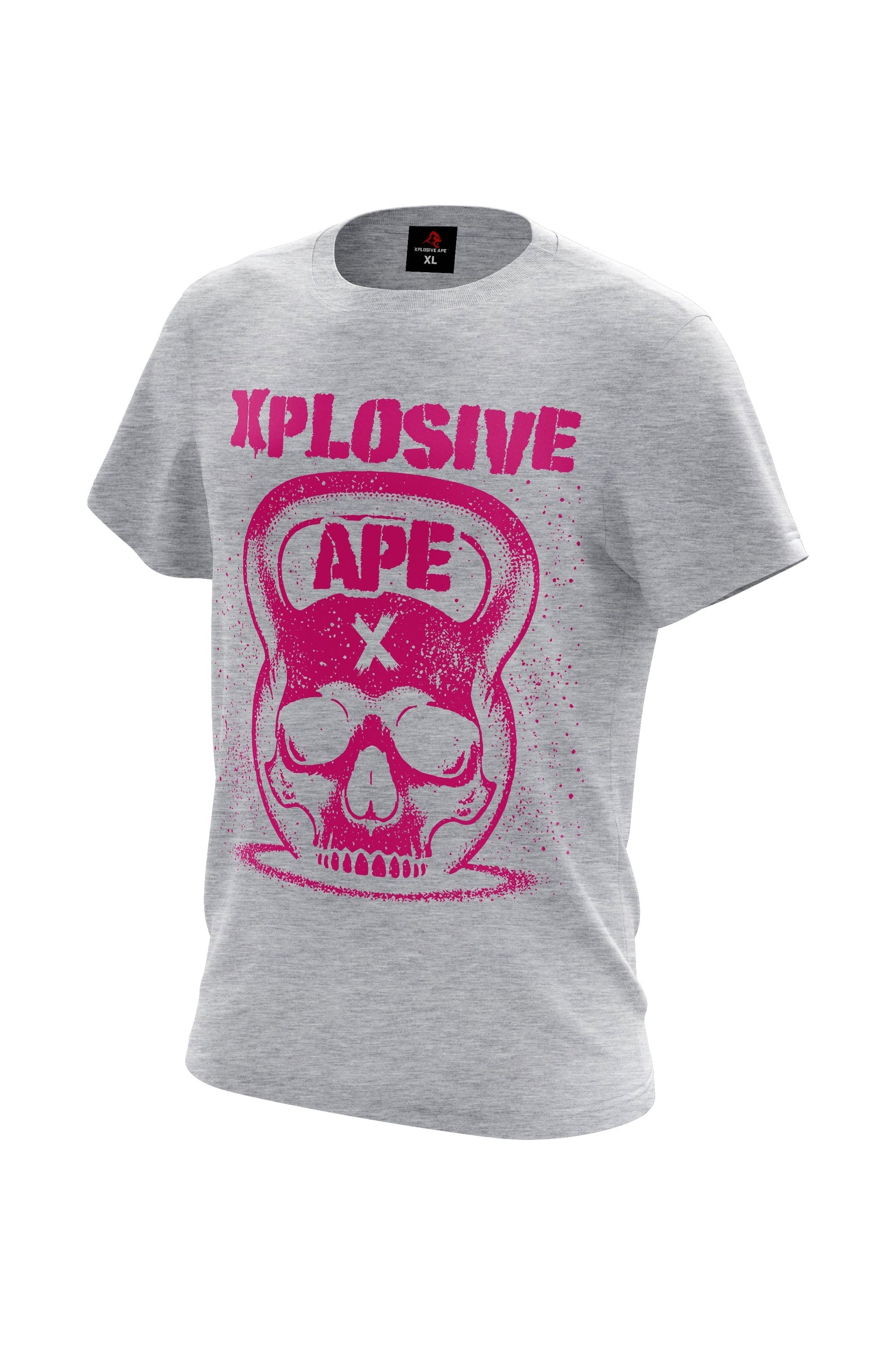 XAPE Pistol Tee - Sports Grey Xplosive Ape