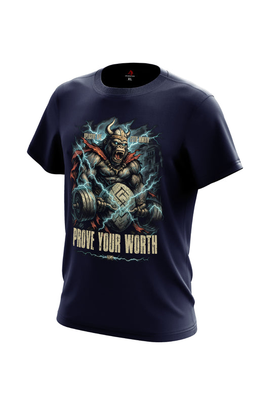XAPE Prove Your Worth Tee - Navy Xplosive Ape
