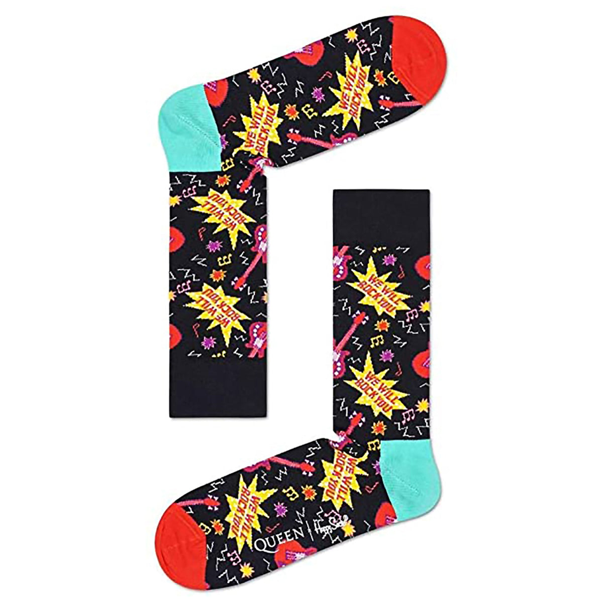1 Pack Mens Official Licensed Queen Novelty Socks