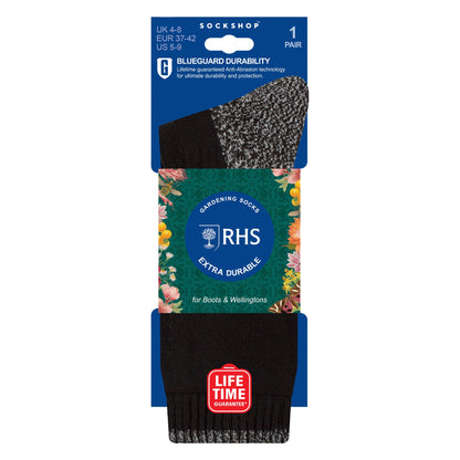 Ladies Crew Heavy Duty RHS Boot Socks | Long Lasting Gardening Socks