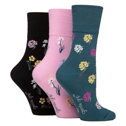 6 Pairs Ladies RHS Non Elastic Soft Top Diabetic Socks