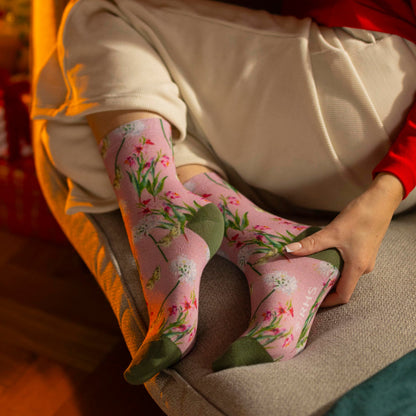 Ladies RHS Novelty Socks | Funny Colourful Floral Patterned Socks 4-7 UK