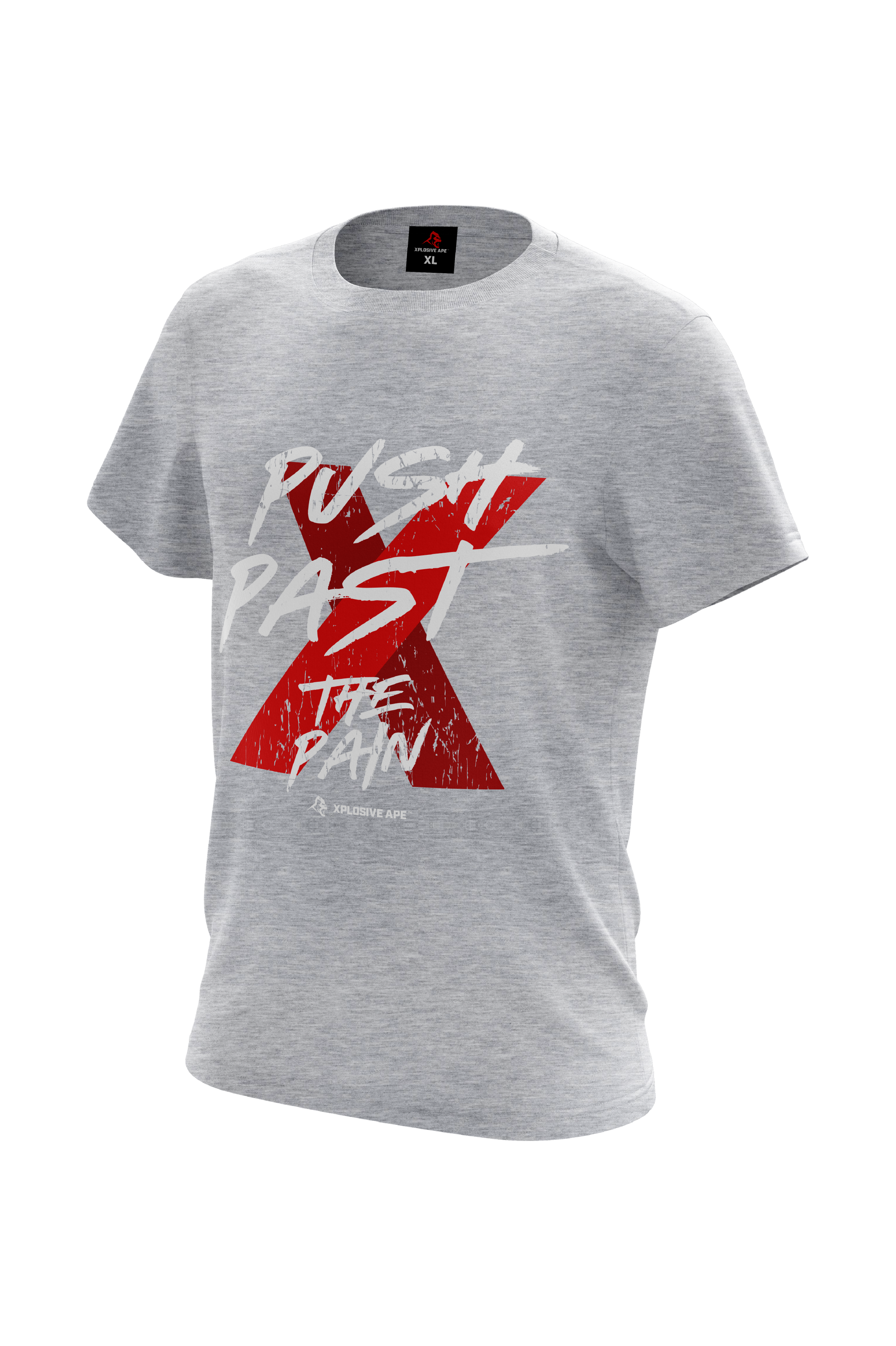XAPE Redline Rituals Tee - Sports Grey Xplosive Ape