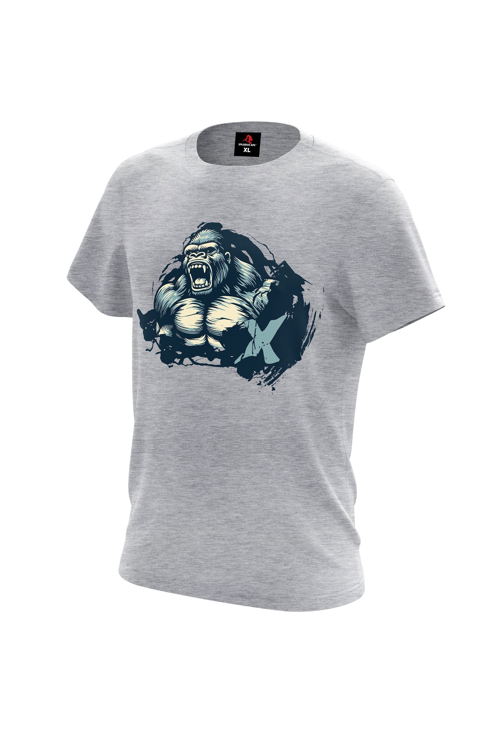 XAPE Relentless V1 Tee - Sports Grey Xplosive Ape