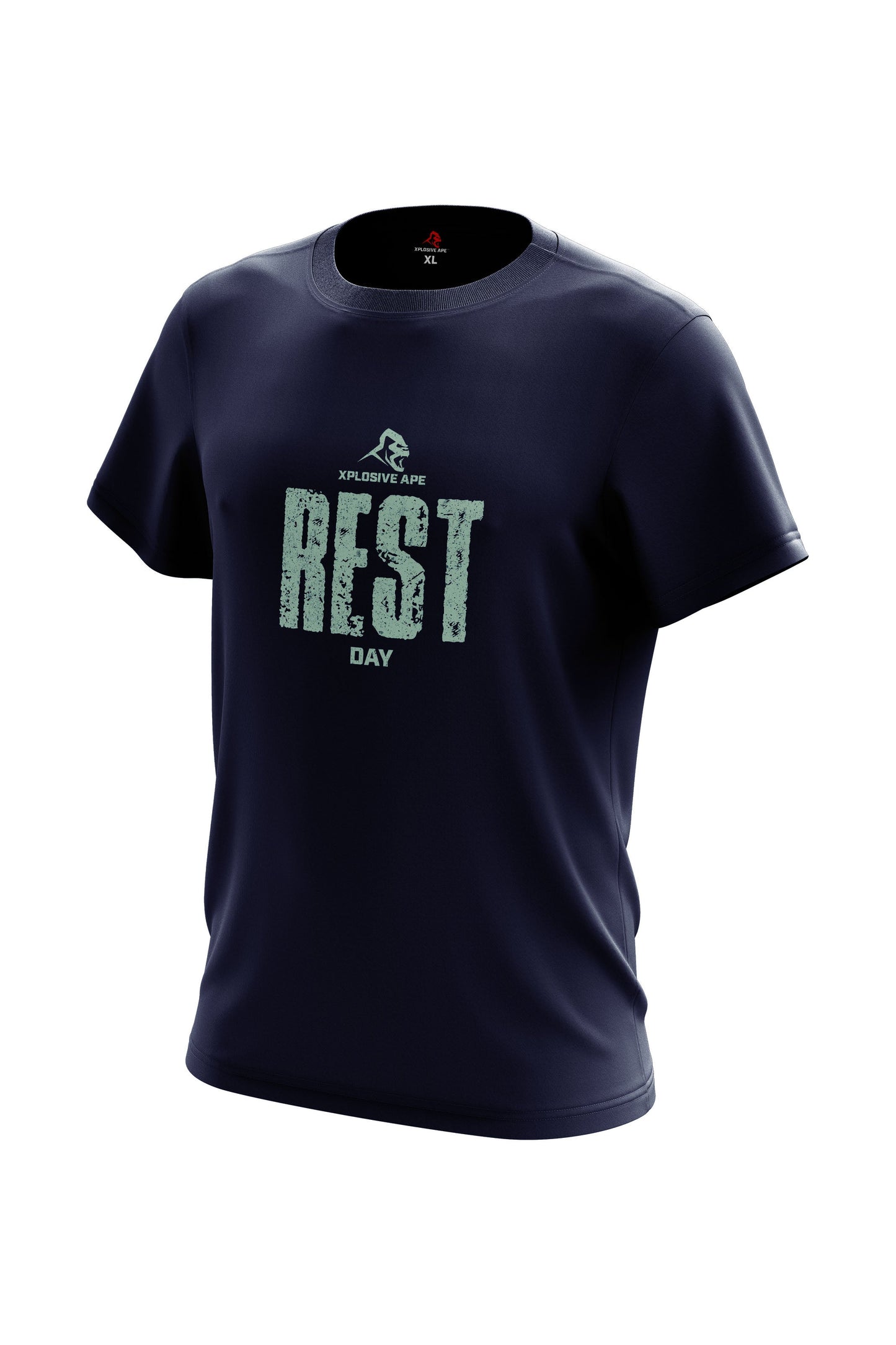 XAPE Rest Day V2 Tee - Navy Xplosive Ape