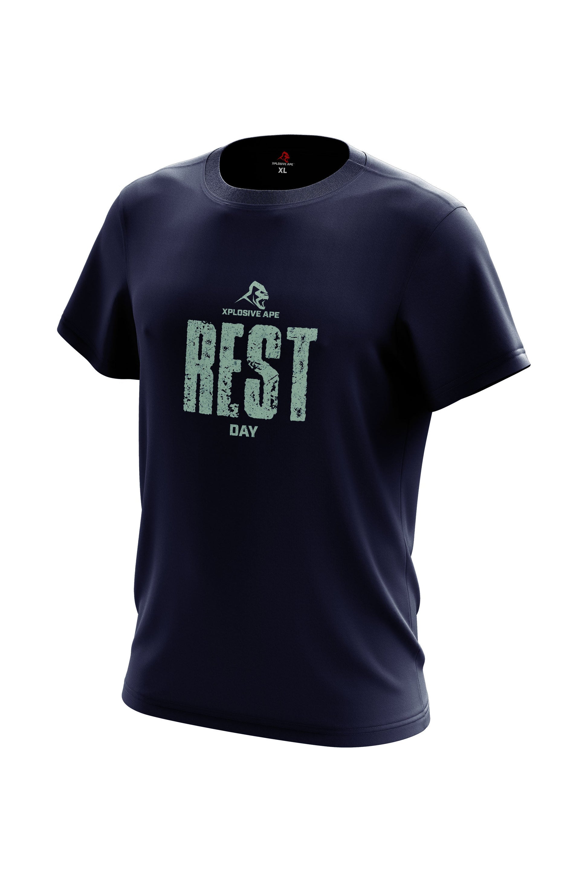 XAPE Rest Day V2 Tee - Navy Xplosive Ape