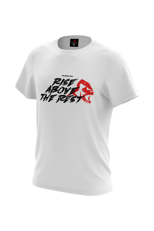 XAPE Rupture Mode Tee - White Xplosive Ape