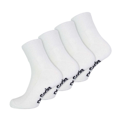4 Pack Extra Wide Bamboo Diabetic Ankle Socks