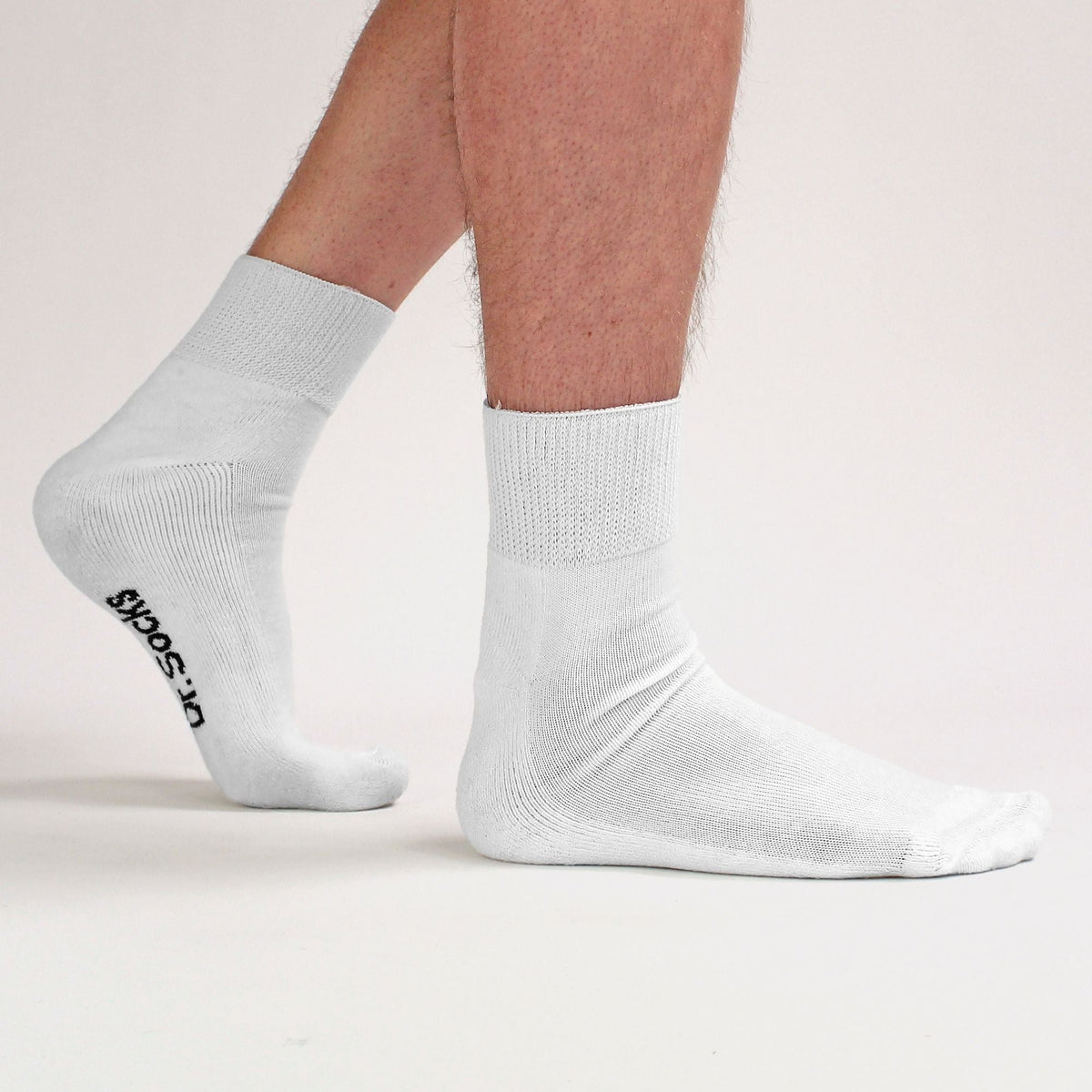 4 Pack Extra Wide Bamboo Diabetic Ankle Socks
