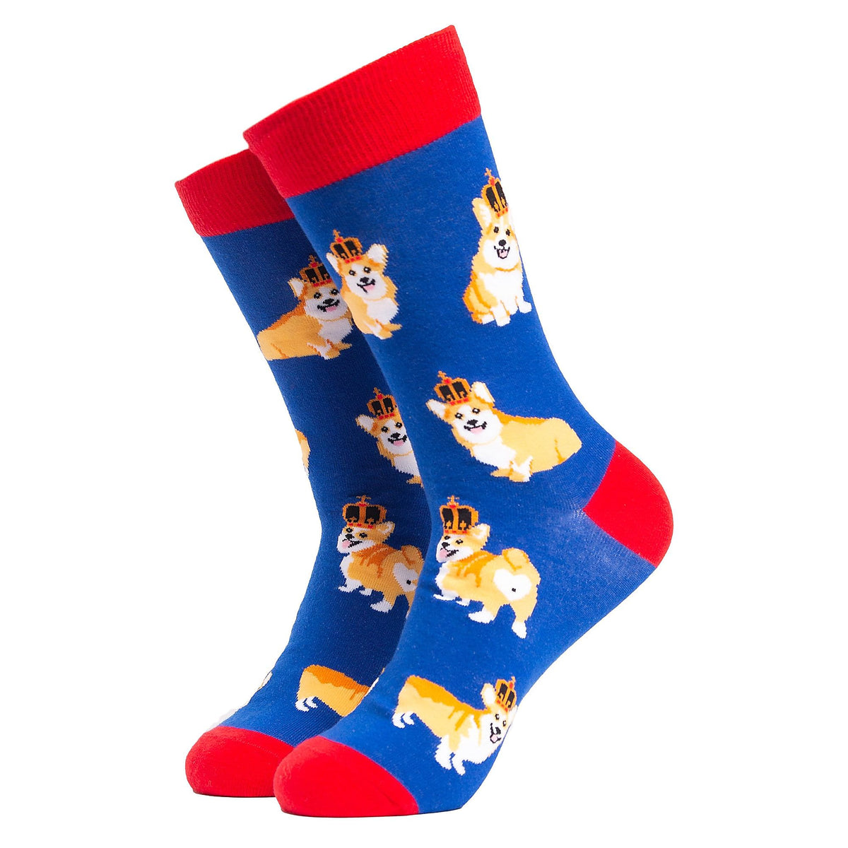 1 Pack Mens & Ladies Novelty Dog Crew Cotton Socks