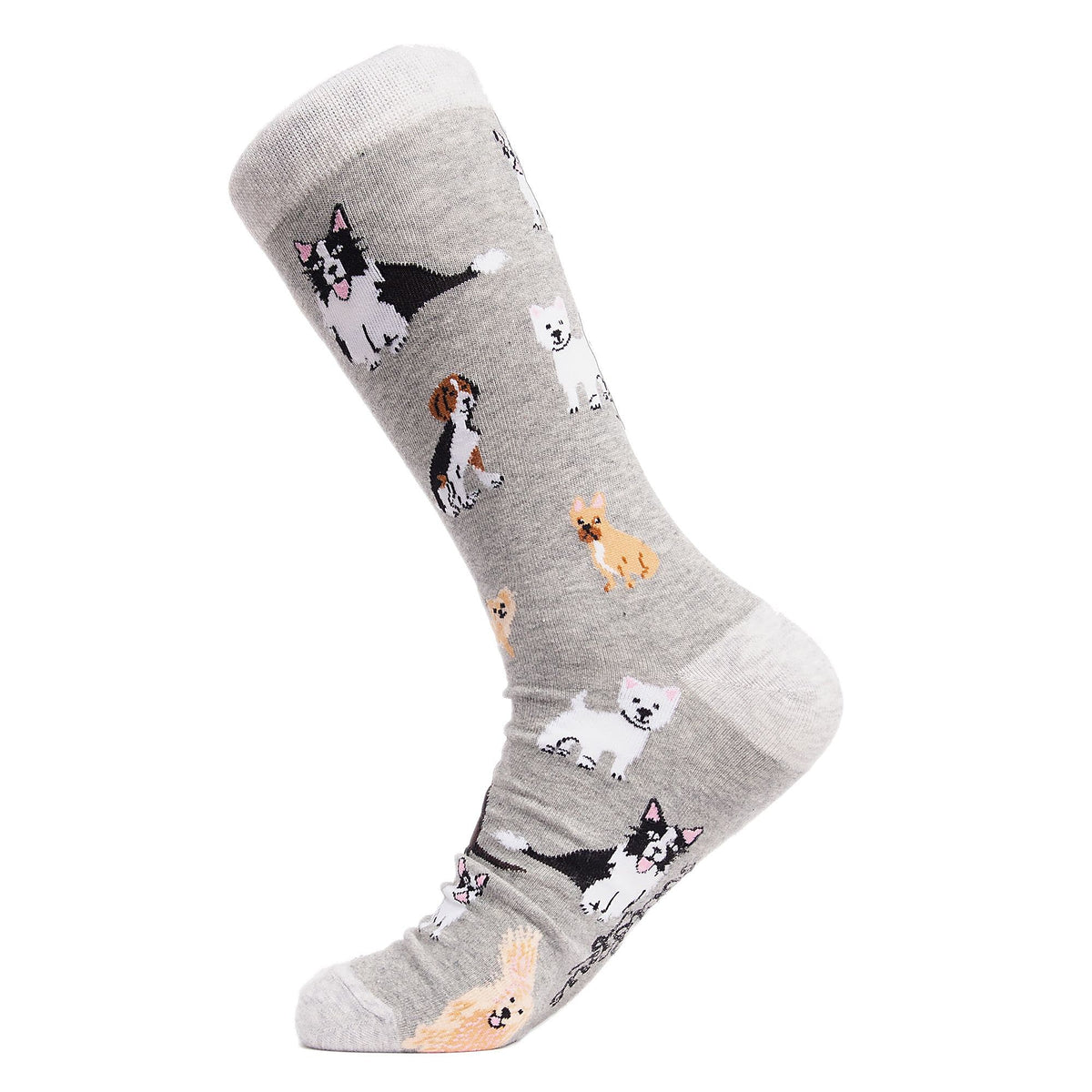1 Pack Mens & Ladies Novelty Dog Crew Cotton Socks