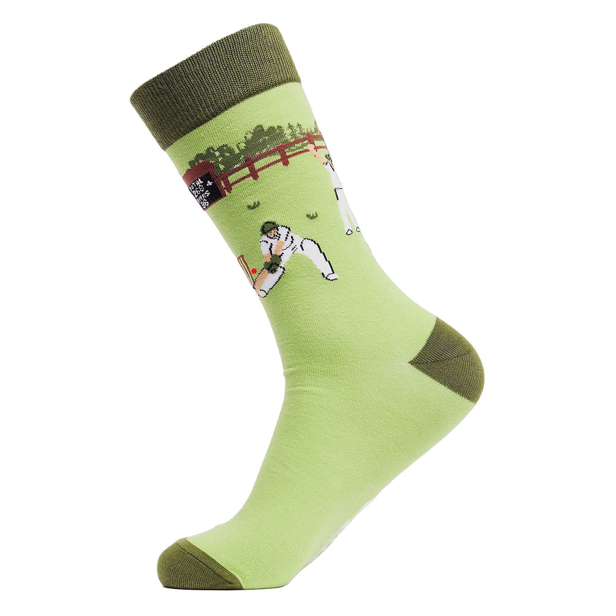 1 Pack Mens & Ladies Sports Themed Crew Cotton Socks