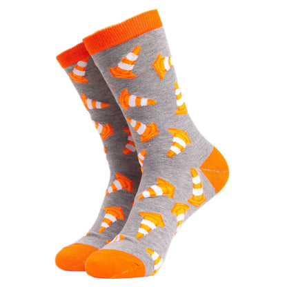 1 Pack Mens & Ladies Job Themed Crew Cotton Socks